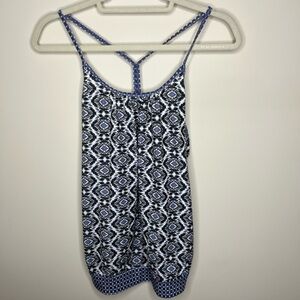 PrAna Andie Tank Size Medium Blue